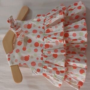 Calvin Klein Infant Girl tiered ruffle dress. 3-6 Mos